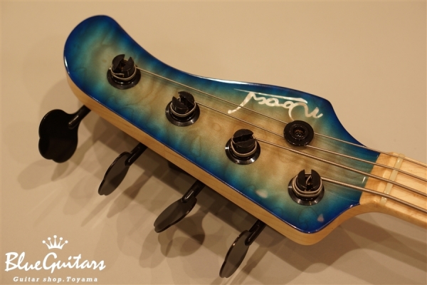 Vibe-4 Quilted Maple #005 - Aqua Blue Burst