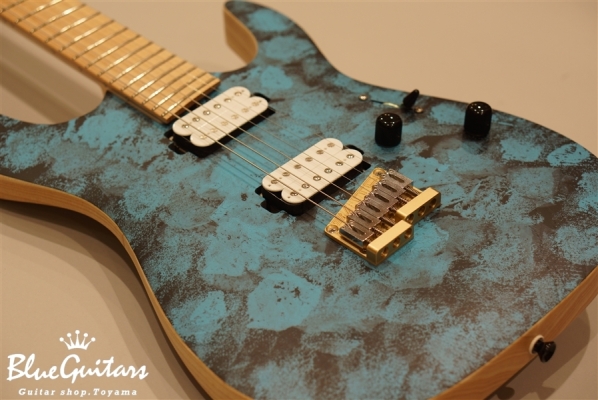 S-624MS - Choco Mint w/Matching Head & White Line Logo & Grip Lock