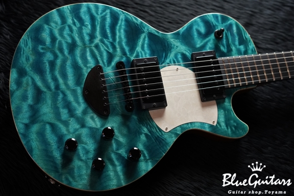 Grain – Quilted Maple 1P TOP/Ebony FB/Color:Suigetsu