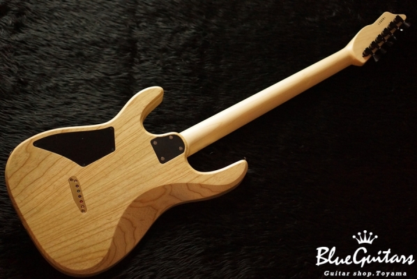 S-624MS Ash/R - Black(Open Pore)