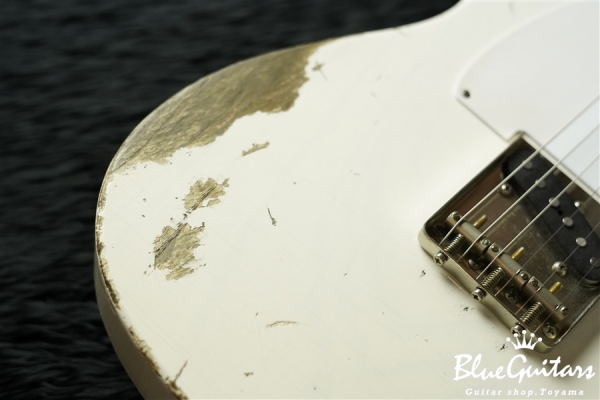 XTC-1 - White Blonde #975/Heavy Aged/Ash/Roasted 4A Grade Flame Maple Neck