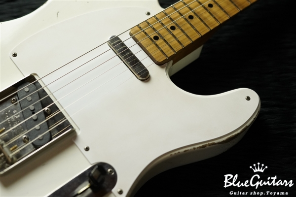 XTC-1 - White Blonde #975/Heavy Aged/Ash/Roasted 4A Grade Flame Maple Neck