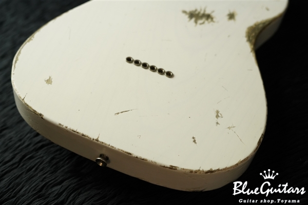 XTC-1 - White Blonde #975/Heavy Aged/Ash/Roasted 4A Grade Flame Maple Neck