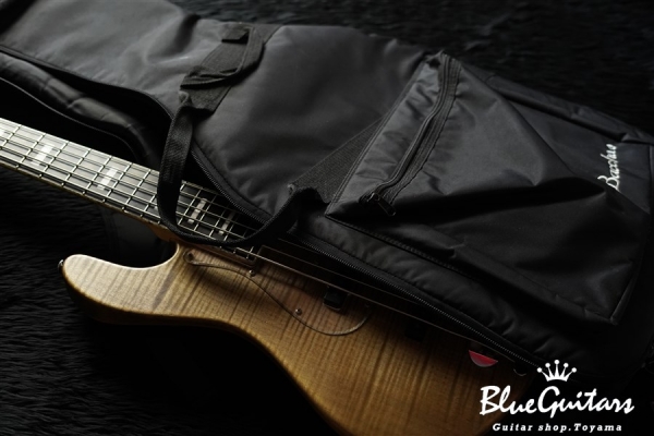 WOODLINE PREMIUM 5 Flame Maple top / Alder back - Black Oil