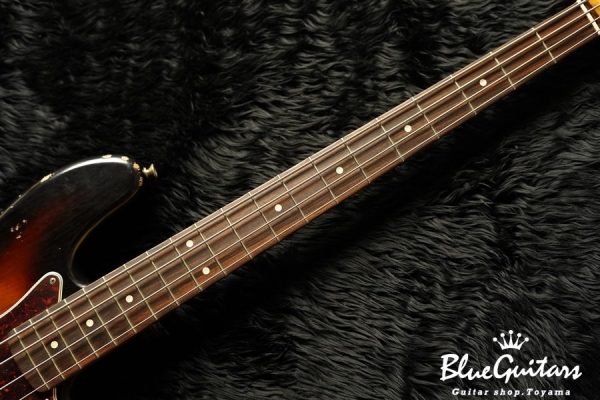 Road Worn 60s Jazz Bass - 3-Color Sunburst