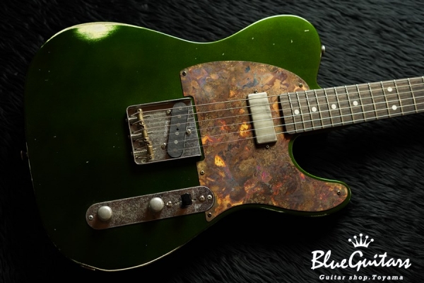 Model T. #056 Light Aged - Candy Apple Green with Copper Red