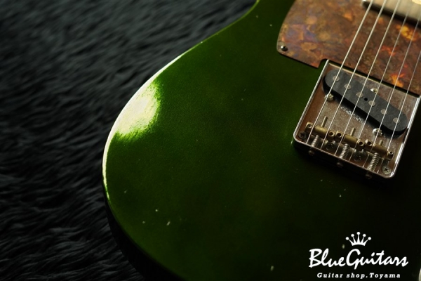 Model T. #056 Light Aged - Candy Apple Green with Copper Red