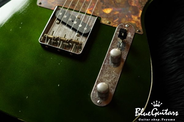 Model T. #056 Light Aged - Candy Apple Green with Copper Red