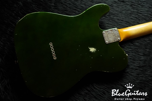 Model T. #056 Light Aged - Candy Apple Green with Copper Red