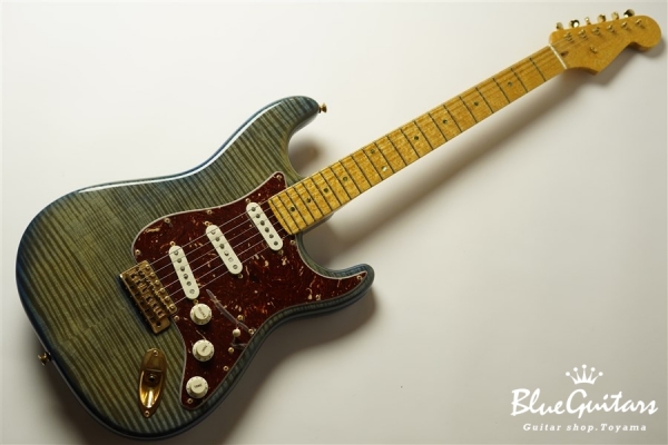 Master Built Flame Maple Top Stratocaster NOS by Yuriy Shishkov