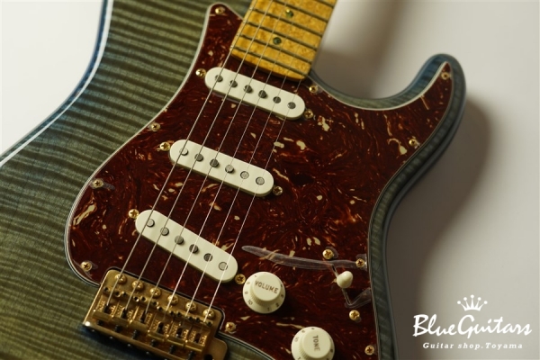 Master Built Flame Maple Top Stratocaster NOS by Yuriy Shishkov