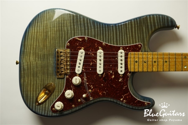 Master Built Flame Maple Top Stratocaster NOS by Yuriy Shishkov