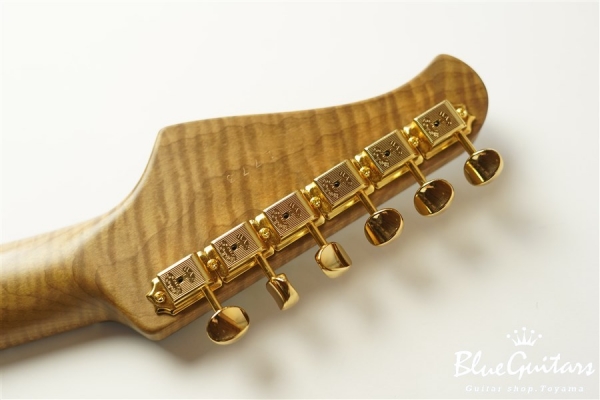 XSC-1 Matte Black Sandblasted #1773 Light Weight Ash/Roasted Flame Maple Neck/Non Aged