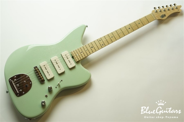 jam - See Through Seafoam Green / Silver Filler