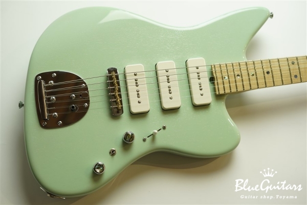 jam - See Through Seafoam Green / Silver Filler