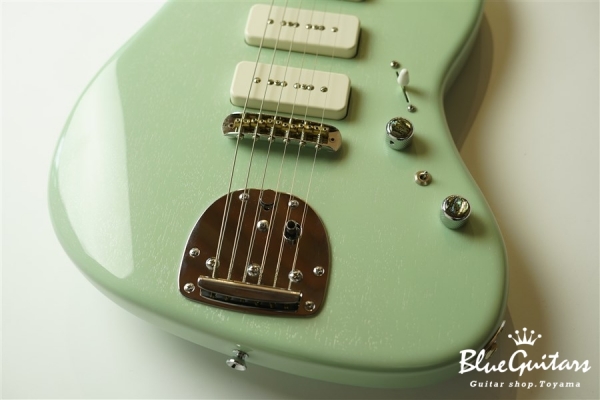 jam - See Through Seafoam Green / Silver Filler