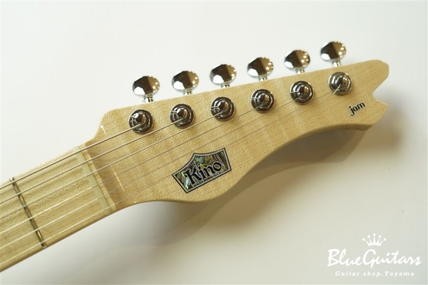 jam - See Through Seafoam Green / Silver Filler