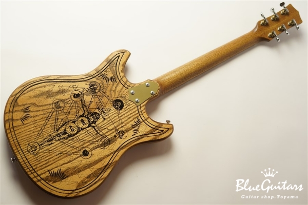 Magic 13 Guitar - Oak/Deity/No eye