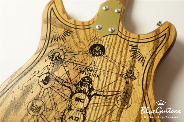 Magic 13 Guitar - Oak/Deity/No eye