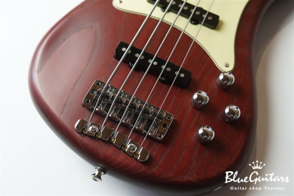 GPS Streamer CV 5 - Burgundy Red Transparent Satin