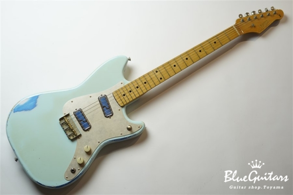 IRIS #065 - Sonic Blue over Lake Placid Blue