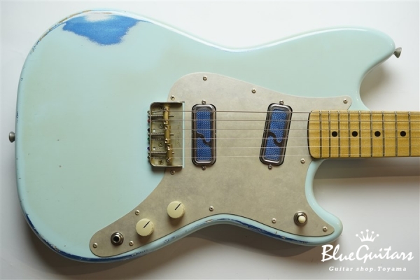 IRIS #065 - Sonic Blue over Lake Placid Blue