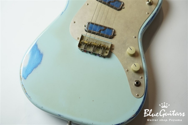 IRIS #065 - Sonic Blue over Lake Placid Blue