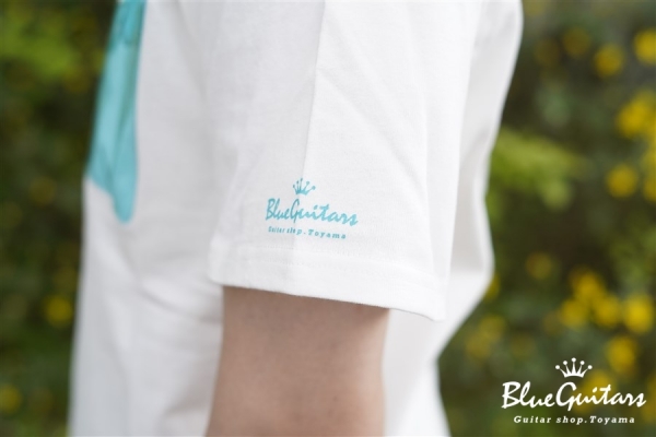stilblu by Blue Guitars × SUGARGLIDER Pick Pocket T-Shirts - White 【M size】