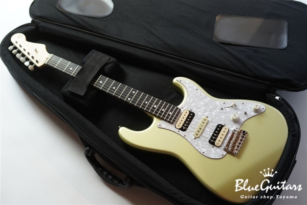 SIGMA HSH - Jacaranda Fingerboard / Flame Maple Neck - Teal Green Metallic