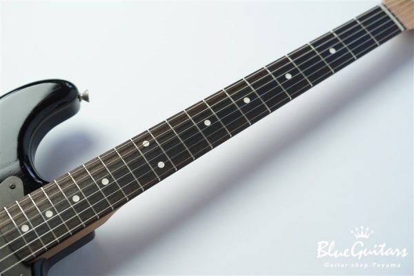 Model S. #045 Light Aged - See through Black Burst with Black