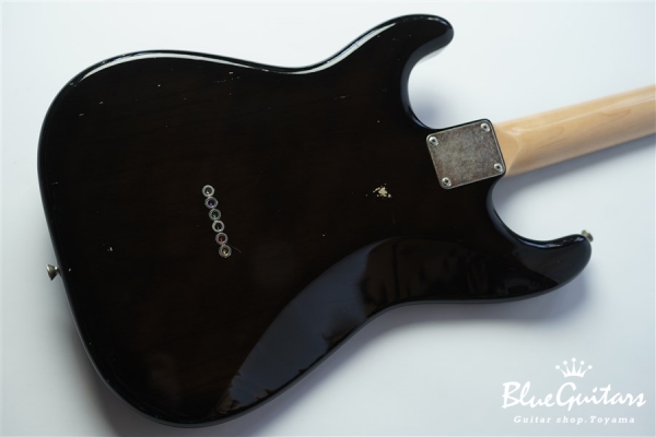 Model S. #045 Light Aged - See through Black Burst with Black