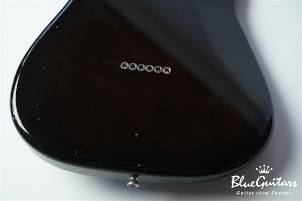 Model S. #045 Light Aged - See through Black Burst with Black
