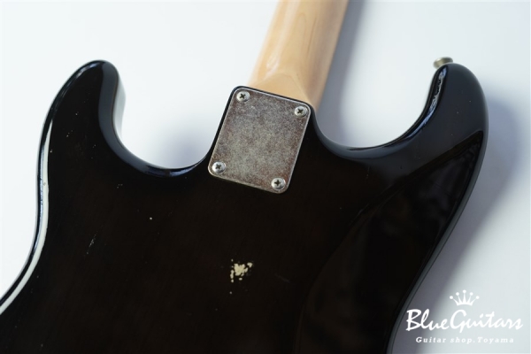 Model S. #045 Light Aged - See through Black Burst with Black