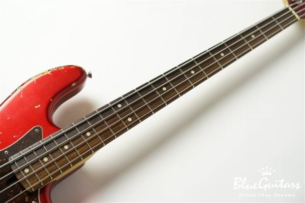 XJ-1T 4st Candy Apple Red over 3TB #1942 Heavy Aged/Alder/R/MH