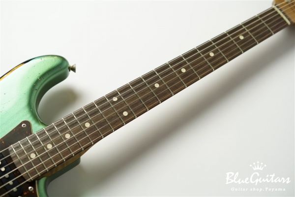 XSC-2 Vintage Sherwood Green over 3TB #1714 Alder/Rosewood Fingerboard/Master Grade Neck