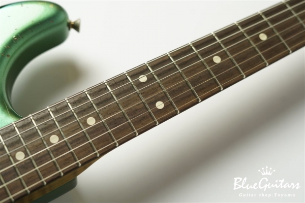 XSC-2 Vintage Sherwood Green over 3TB #1714 Alder/Rosewood Fingerboard/Master Grade Neck