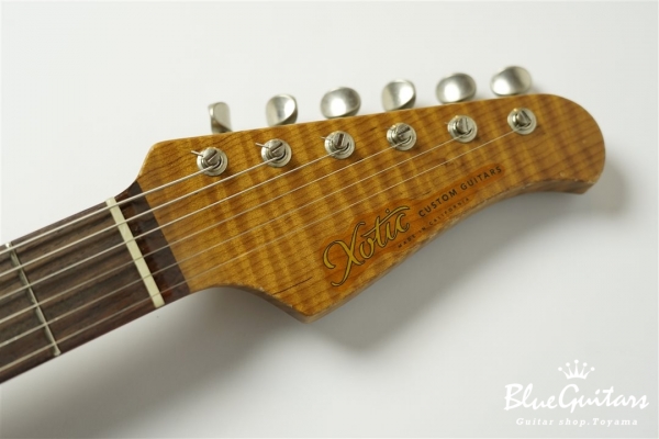 XSC-2 Vintage Sherwood Green over 3TB #1714 Alder/Rosewood Fingerboard/Master Grade Neck