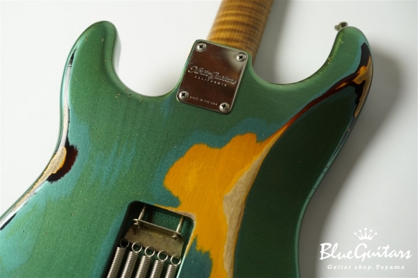 XSC-2 Vintage Sherwood Green over 3TB #1714 Alder/Rosewood Fingerboard/Master Grade Neck