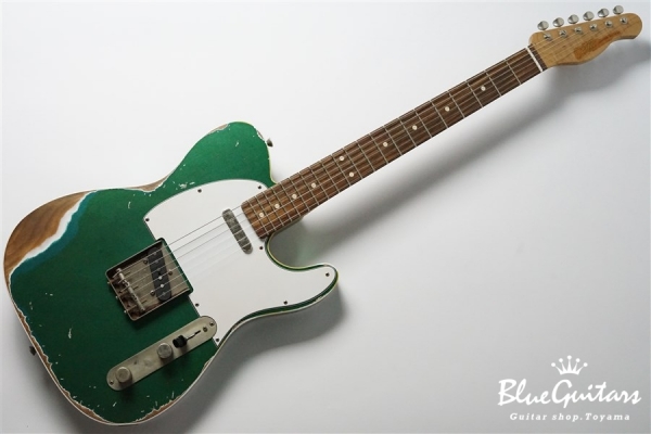 XTC-1 White Binding Heavy Aged - Vintage Sherwood Green #1708 w/Super Clean Buffer