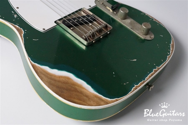 XTC-1 White Binding Heavy Aged - Vintage Sherwood Green #1708 w/Super Clean Buffer