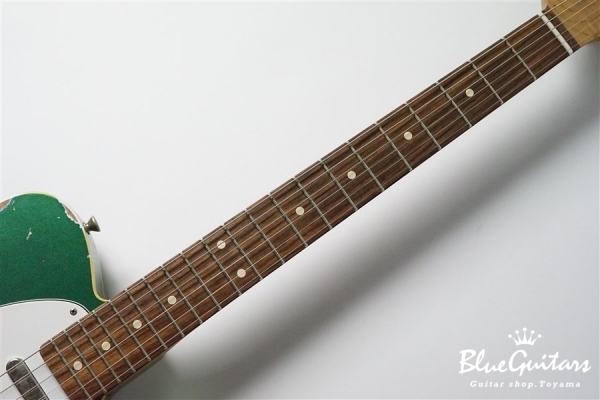 XTC-1 White Binding Heavy Aged - Vintage Sherwood Green #1708 w/Super Clean Buffer