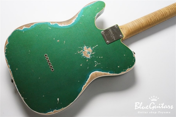 XTC-1 White Binding Heavy Aged - Vintage Sherwood Green #1708 w/Super Clean Buffer