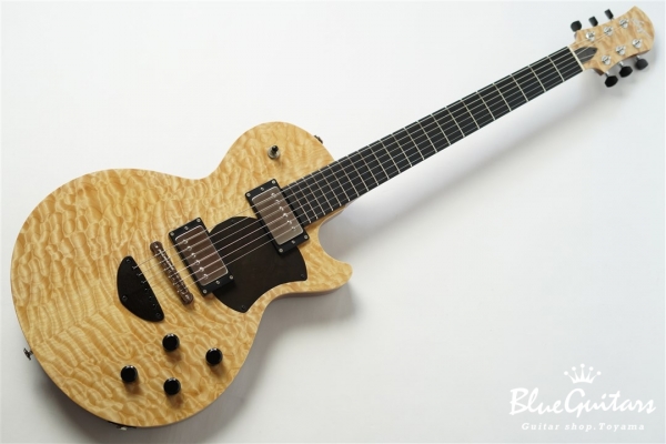 Grain – Quilted Maple TOP/Ebony FB/Color:Natural
