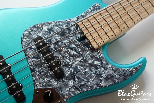 Vibe Standard-5 19 pitch #086 - Matt Cyan Metallic