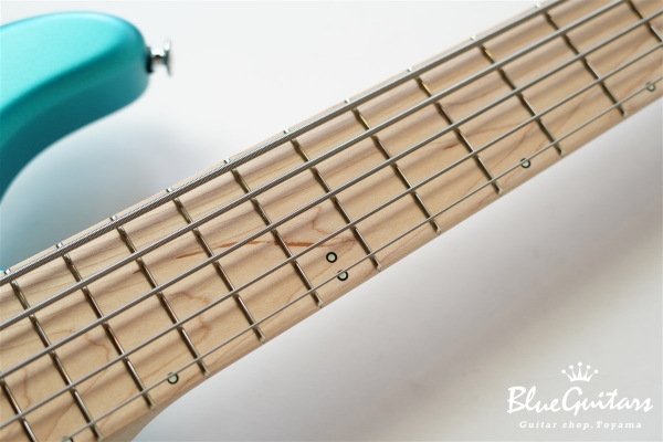 Vibe Standard-5 19 pitch #086 - Matt Cyan Metallic