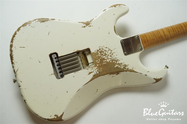 XSC-2 - Olympic White/Heavy Aged/Alder/Roasted Flame Maple Neck