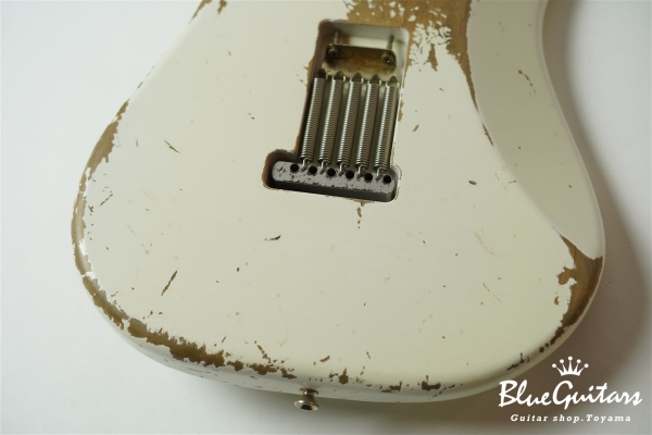 XSC-2 - Olympic White/Heavy Aged/Alder/Roasted Flame Maple Neck