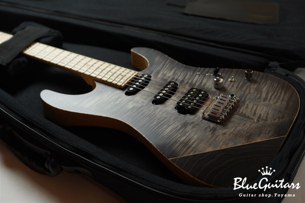 HI STA CUSTOM 648 F.MAPLE/L.ASH HM - Faded Black Burst