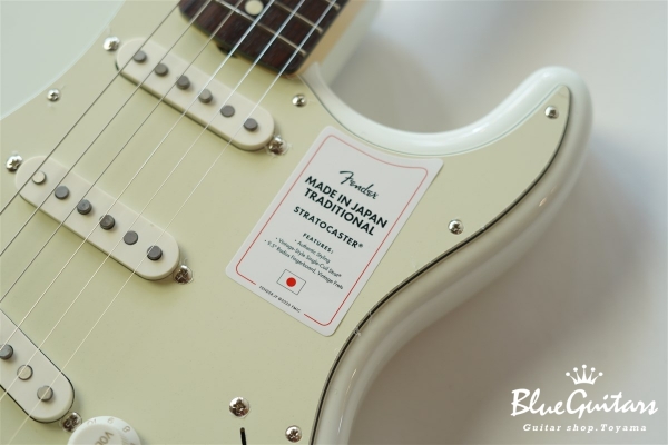 Made in Japan Traditional 60s Stratocaster - Olympic White