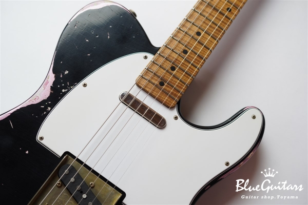 XTC-1 Black over Pink Paisley Heavy Aged Alder RM-RM #2051